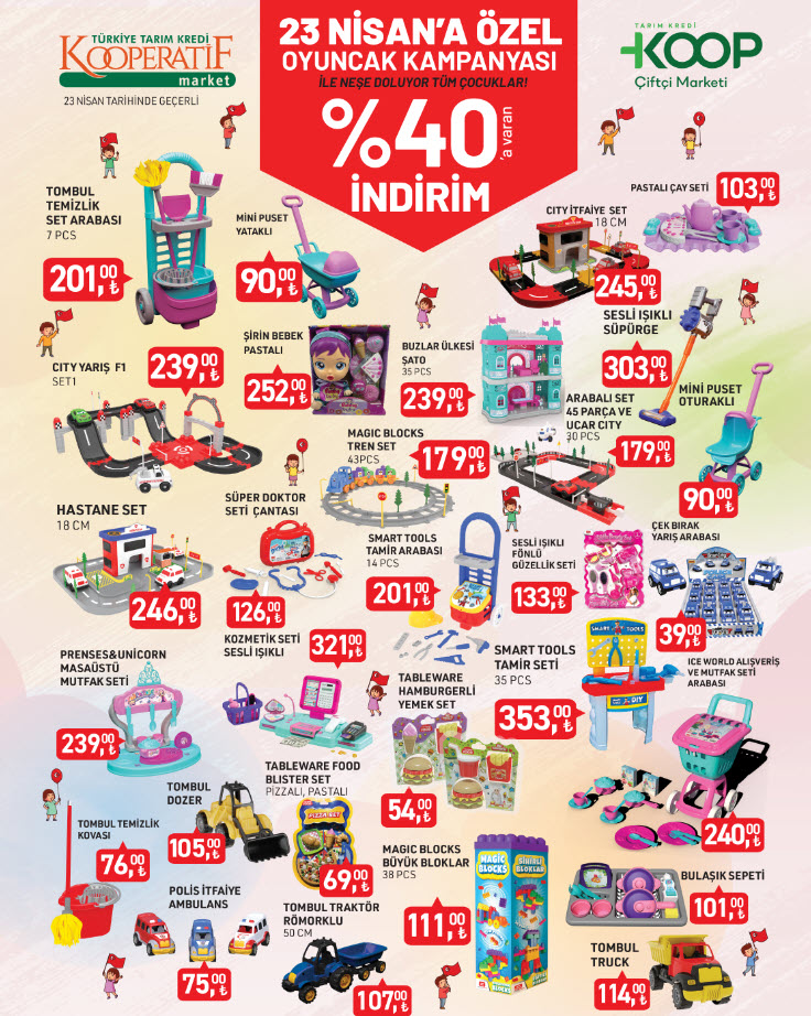 Tarım Kredi Kooperatif Market 23 Nisan 2025 Kataloğu