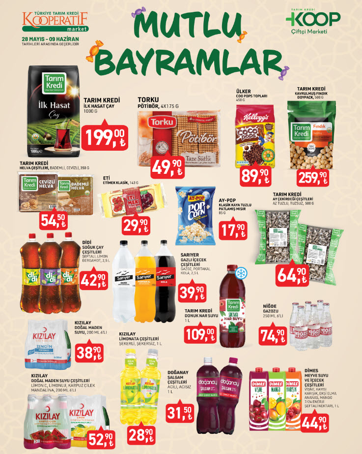 Tarım Kredi Kooperatif Market 28 Mayıs 2025 Kataloğu